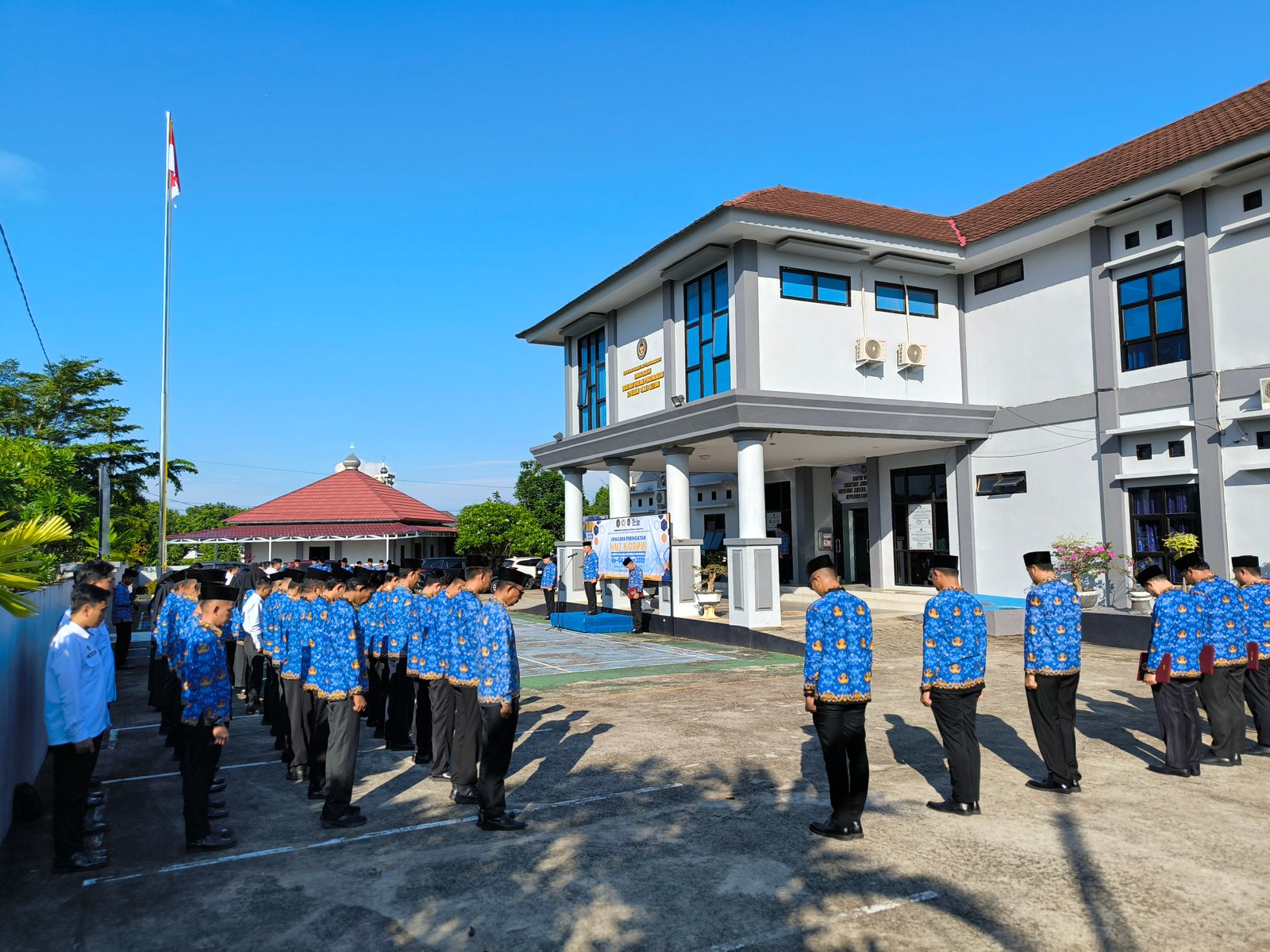 Kanwil Ditjenpas Babel Maknai HUT Ke-54 KORPRI Untuk Perkuat Pengabdian Sebagai Pelayan Masyarakat